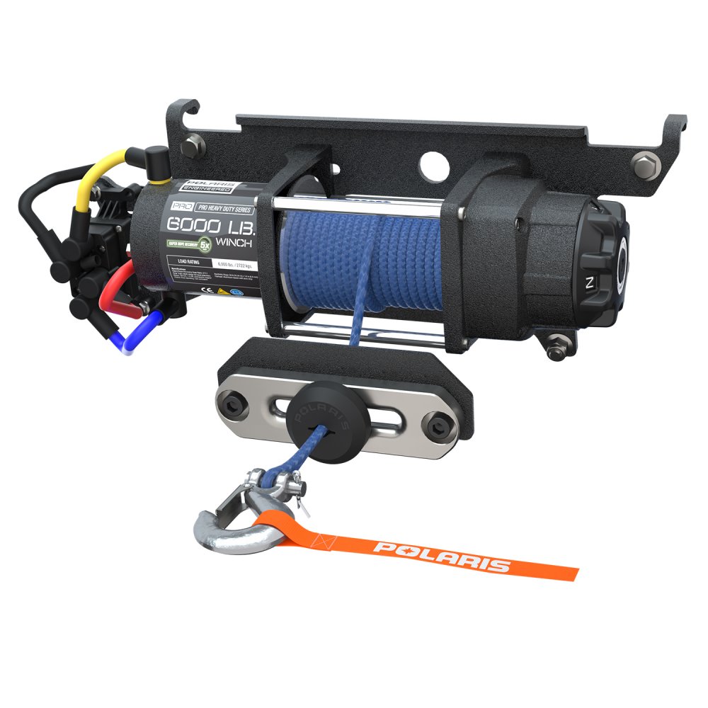 Polaris® PRO HD 6,000 Lb. Winch with Rapid Rope Recovery Item # 2882710